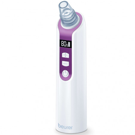 Beurer FC 41 Βαθύς καθαρισμός προσώπου, 5 ταχύτητες, αυτονομία έως 1,5 ώρες, οθόνη LCD, USB, λευκό/μωβ