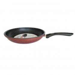 Τηγάνι Rosberg R51319G24, 24 cm, μαρμάρινη επικάλυψη, Induction, Bordeaux melange
