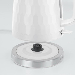 Βραστήρας Russell Hobbs Honeycomb 26050-70, 3000 W, 1.7L, Ατσάλι, Στόμιο με προστασία από διαρροή, Λευκό