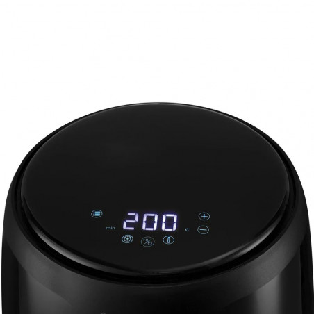 Μικρή φριτέζα αέρος AirFryer Russell Hobbs SatisFry 26500-56, 1100 W, 1.8 l, Χρονοδιακόπτη, Οθόνης αφής, Ρυθμιζόμενη θερμοκρασία, Μαύρο