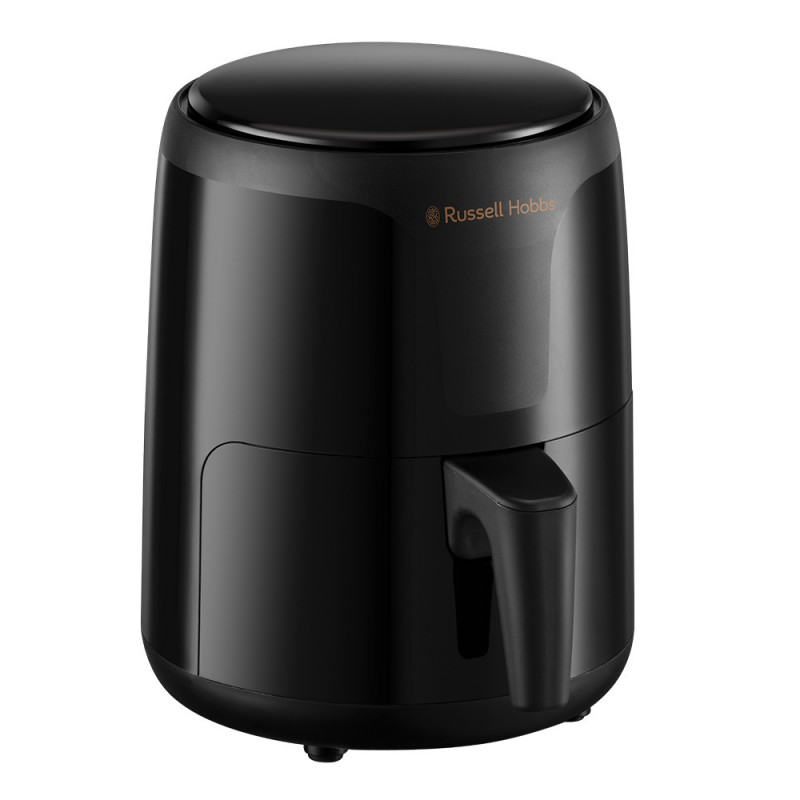 Μικρή φριτέζα αέρος AirFryer Russell Hobbs SatisFry 26500-56, 1100 W, 1.8 l, Χρονοδιακόπτη,  Οθόνης αφής, Ρυθμιζόμενη θερμοκρασία, Μαύρο