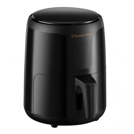 Μικρή φριτέζα αέρος AirFryer Russell Hobbs SatisFry 26500-56, 1100 W, 1.8 l, Χρονοδιακόπτη, Οθόνης αφής, Ρυθμιζόμενη θερμοκρασία, Μαύρο