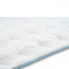 Παπλωματοθήκη Dormeo Sienna 110078821 V4, 140x200 cm, Microfiber Wellsleep, Πλύσιμο έως 60C, Γρήγορο στέγνωμα, Λευκό