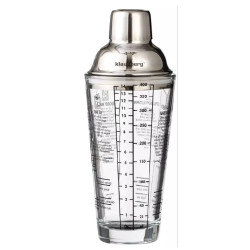 Σέικερ για κοκτέιλ Klausberg KB 7647, Γυαλί, 400 ml, Διαφανές