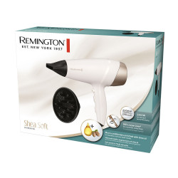 Πιστολάκι μαλλιών Remington D4740 Shea Soft, 2200 W, DC μοτέρ, 3 ρυθμίσεις θερμότητας, 2  ρυθμίσεις ταχύτητας, Ροζ