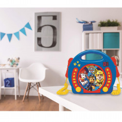 Καραόκε και CD Player LEXIBOOK RCDK100PA Paw Patrol, Υποδοχή ακουστικών και λαβή μεταφοράς, LED, Προγραμματισμός, Πολύχρωμο