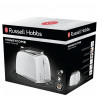 Φρυγανιέρα Russell Hobbs 26060-56, 850w, 2 Θέσεων, Λειτουργία ανύψωσης, Μεγάλες υποδοχές, Απόψυξη, Λευκό