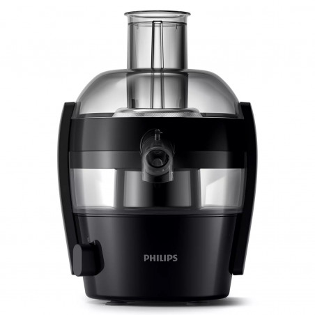 Αποχυμωτής Philips HR1832/00, 500W, 1.5L, QuickClean, Στόμιο  που αποτρέπει το στάξιμο, Μαύρο