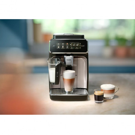 Μηχανή Espresso Philips EP3321/40, 230W, 1.8L, AquaClean, Touchscreen, Αυτόματη, Μαύρο