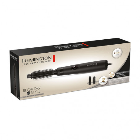Ηλεκτρική βούρτσα μαλλιών με ζεστό αέρα Remington AS7100, 400W, 2in1, Περιστρεφόμενο καλώδιο, Μαύρο
