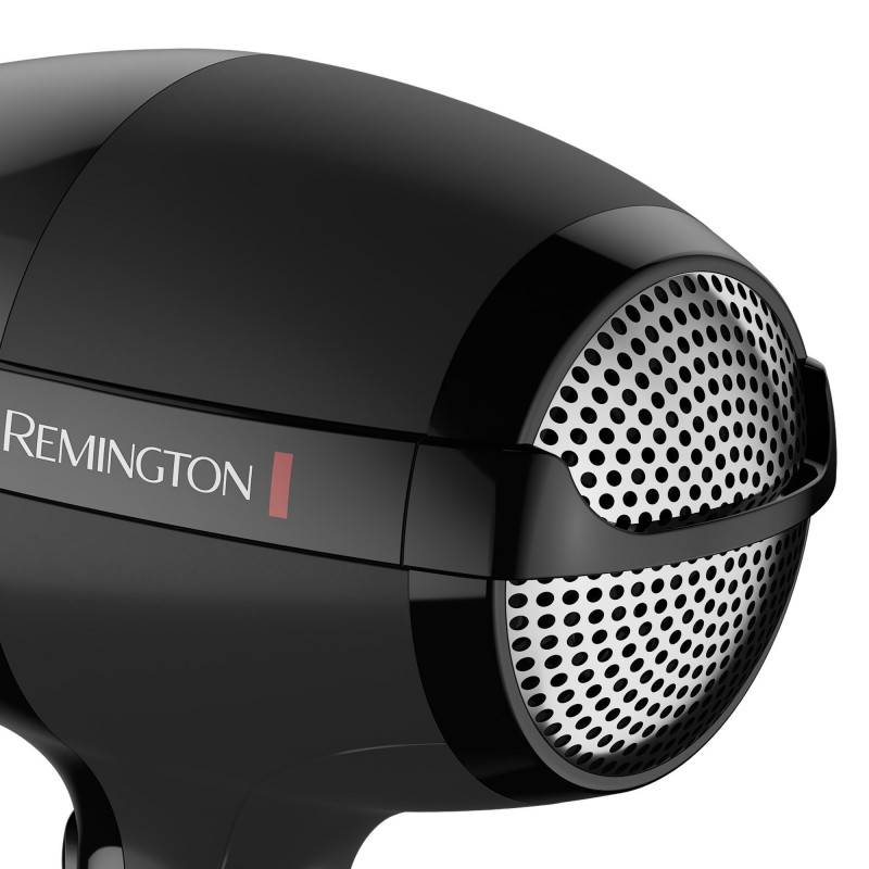 Πιστολάκι μαλλιών Remington AC5999, 2300W, 2 ταχύτητες, 3 βαθμοί θερμότητας, Cool Shot, μοτέρ AC, 130km/h, Μαύρο