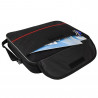Τσάντα για Laptop Esperanza ET101R, 15,6', μακριά λαβή, θήκη εγγράφων, μαύρο/κόκκινο