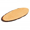 Δίσκος σερβιρίσματος Kesper 61202, Οβάλ, Ξύλο σκλήθρας, 50-59x20cm, Καφέ