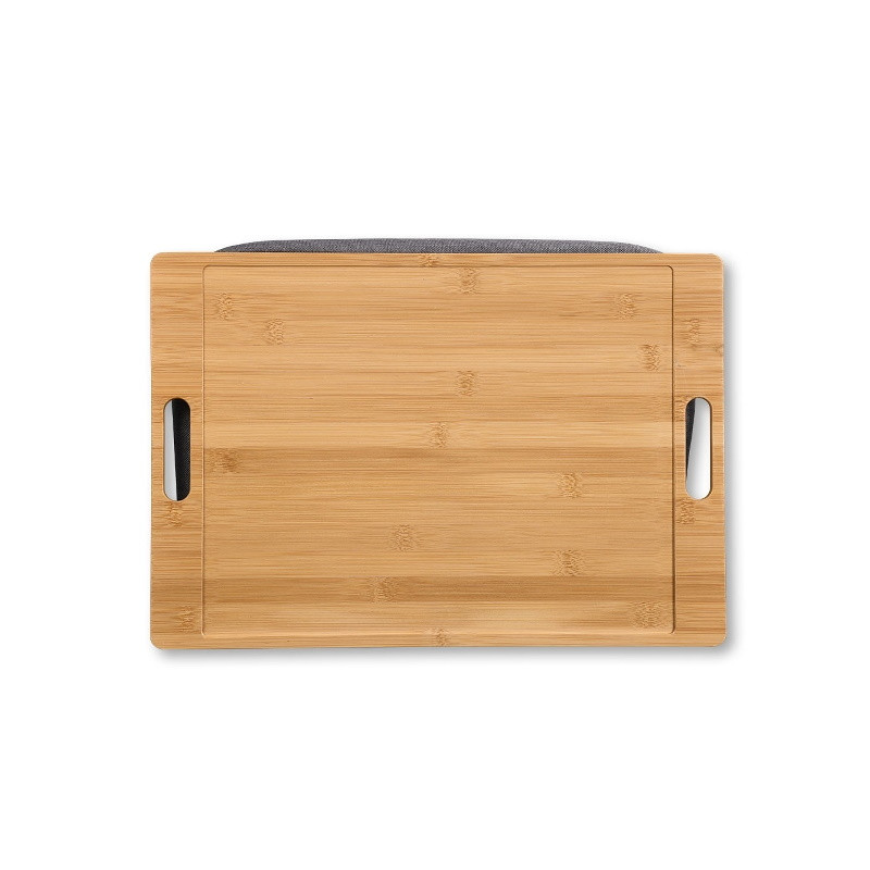 Δίσκος με μαξιλάρι Kesper 77622, ​​45x31x8 cm, Μπαμπού, Πρακτικό σχέδιο, Καφέ