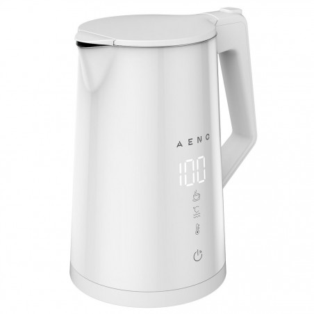 Ηλεκτρικός βραστήρας AENO AEK0008S, 1,7L, WiFi, προστασία STRIX, Οθόνη LED, Οθόνη αφής, Λευκό