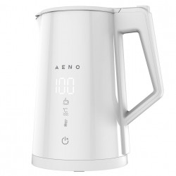 Ηλεκτρικός βραστήρας AENO AEK0008S, 1,7L, WiFi, προστασία STRIX, Οθόνη LED, Οθόνη αφής, Λευκό