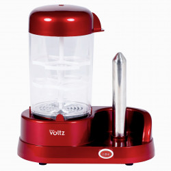 Συσκευή για Hot Dog Maker Voltz OV51984A, 365W, Λειτουργία βρασμού αυγών, αντικολλητική επίστρωση, κόκκινο