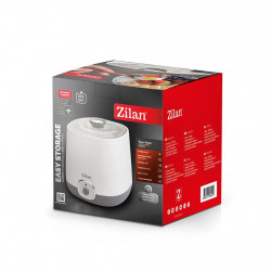 Παρασκευαστής γιαουρτιού Zilan ZLN6098, 20W, 1L, Ενδεικτική λυχνία, Λευκό