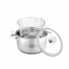 Κατσαρόλα φριτέζα  Cheffinger SS04, 24 cm, 6,5 l, Inox, Inox