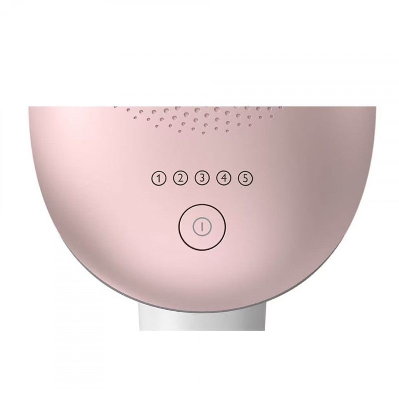 Αποτριχωτική μηχανή φωτογραφιών IPL Philips Lumea Advanced BRI920/00, 250000 παλμοί, SensoAdapt, Trimmer, Αφαιρούμενη κεφαλή, LED, Λευκό/ροζ