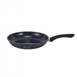 Τηγάνι Goldmann GM 1301-28, 28x5.5 см, Μαρμάρινη Επίστρωση, Επαγωγή, Μαύρο
