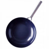 Τηγάνι Wok με καπάκι Royal van Kempen & Begeer CC003232-001, 3,6L, 28cm, Επικάλυψη διαμαντιού, Για φούρνο και επαγωγή, Ανοξείδωτο