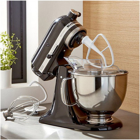 Πλανητικό mixer Artisan Elegance KitchenAid 5KSM175PSEOB, 300 W, 4,8 l, Direct drive, 10 ταχύτητες, Onyx Black