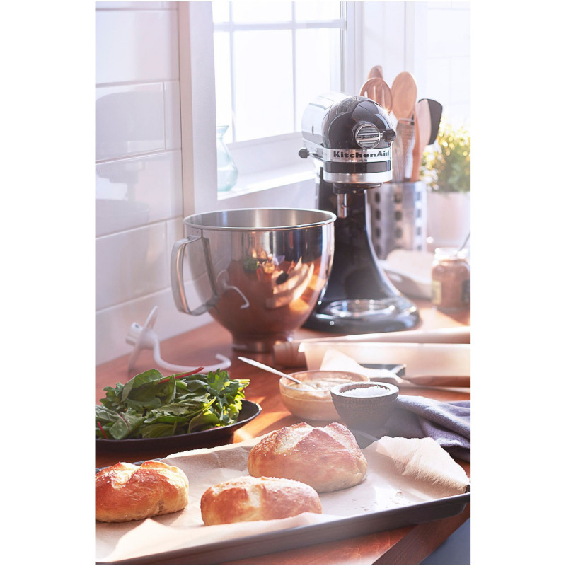 Πλανητικό mixer Artisan Elegance KitchenAid 5KSM175PSEOB, 300 W, 4,8 l, Direct drive, 10 ταχύτητες, Onyx Black