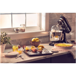 Πλανητικό mixer Artisan Elegance KitchenAid 5KSM175PSEOB, 300 W, 4,8 l, Direct drive, 10 ταχύτητες, Onyx Black