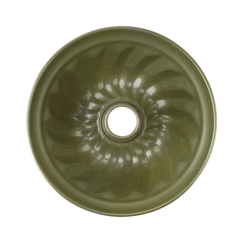 Φόρμα ψησίματος Zenker 7455, Στρογγυλό, 25 cm, ILAG Maximizing Green επικάλυψη, Πράσινο