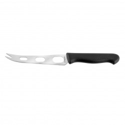 Μαχαίρι τυριού Fackelmann 43280, 24 cm, Με τρύπες, Σχισμενη μύτη, Μαύρο