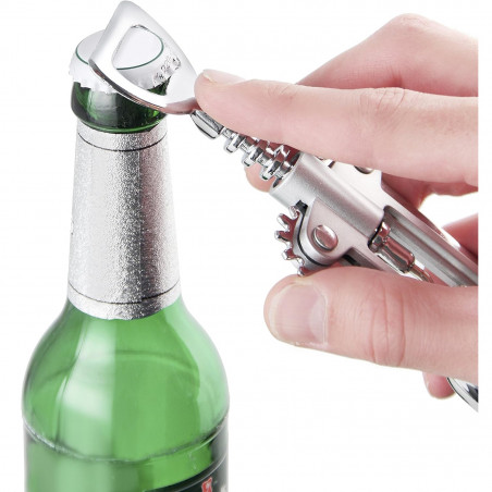 Τιρμπουσόν Fackelmann 49785, 16,5 cm, Μοχλός, Ανοξείδωτο, Inox