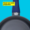 Κατσαρόλα με γυάλινο καπάκι Tasty Everyday 678556, 18 cm, 1,8 l, Μαλακή λαβή, Αλουμίνιο, Αντικολλητική επίστρωση, Μπλε