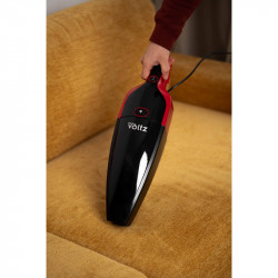Κάθετη ηλεκτρική σκούπα Oliver Voltz OV51001K, 800W, Χωρητικότητα κάδου 2L , Σκουπάκι χειρός , Μαύρο/Κόκκινο