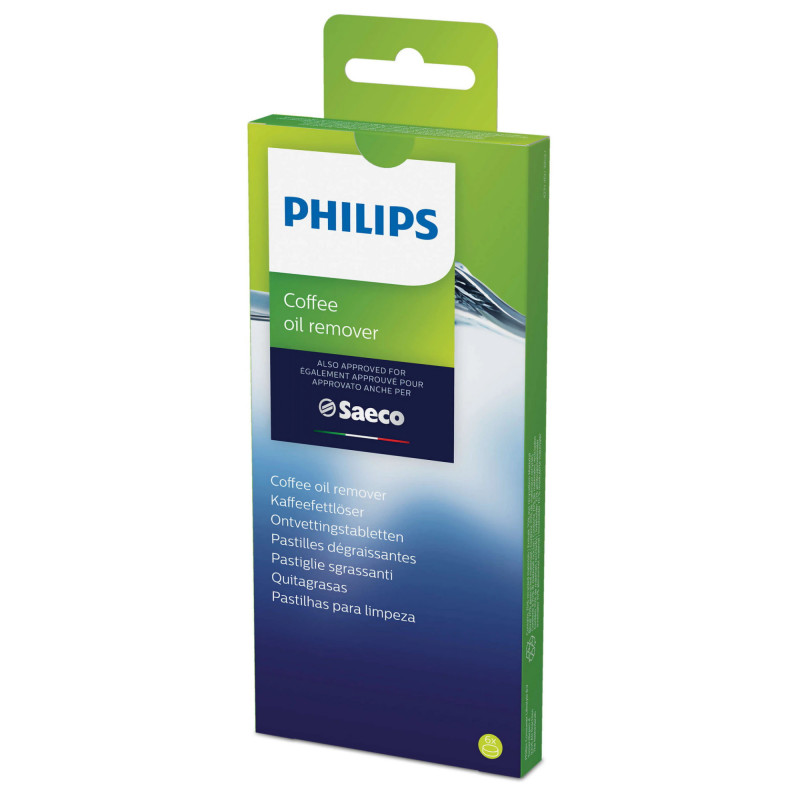 Ταμπλέτες απολίπανσης Philips CA6704/10, 6 τεμ., Βοήθεια για καλύτερη και πιο φρέσκια γεύση καφέ, διάρκεια ζωής της μηχανής, Άχρωμο