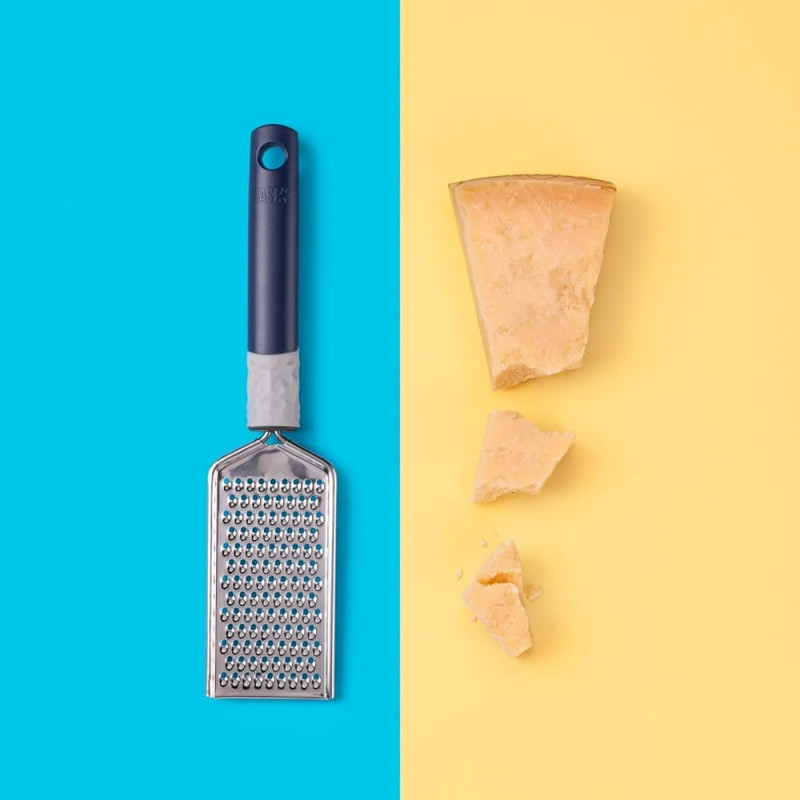 Χειροκίνητη τσέπη Tasty Rocky Structure 678322, 25 x 5,7 εκ., Ανοξείδωτο ατσάλι, Οικολογικό, Εργονομική λαβή, Μπλε