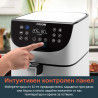 Φριτέζα ζεστού αέρα Cosori Premium Air Fryer CP158-AF, 1700W, 5,5 l, 11 προγράμματα, Χρονοδιακόπτης, Λευκό