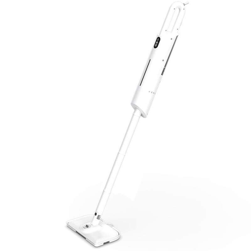 Ατμοκαθαριστής AENO Steam Mop SM1 ASM0001, 1000W, 380 ml, Απολυμαντικά, 3 bar, 27 g/min, Λευκό