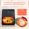 Φριτέζα ζεστού αέρα Cosori Dual Blaze™ CAF-P681S, 1700 W, 6,4 L, 12 προγράμματα, Χρονοδιακόπτης, Μαύρο