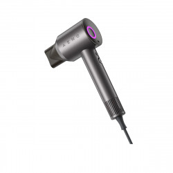 Πιστολάκι μαλλιών AENO HD1 AHD0001, 1500W, Ιονισμός, Μοτέρ χωρίς ψήκτρες, Αισθητήρας NTC, Γκρι/Μαύρο