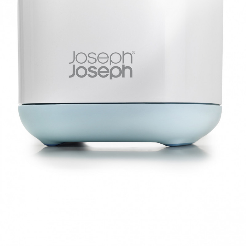 Θήκη οδοντόβουρτσας Joseph Joseph EasyStore 70500, Αποσπώμενο, 3 τμήματα, Τρύπα εξαερισμού, Λευκό/μπλε