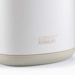 Βούρτσα τουαλέτας Joseph Joseph Flex 70573, Αντικαταστάσιμη κεφαλή σιλικόνης, εκρού