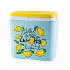 Φορητό ψυγείου ATLANTIC Lemons, 24 λίτρα, Παθητικό, Ψύξη, Χωρίς BPA, Πολύχρωμο