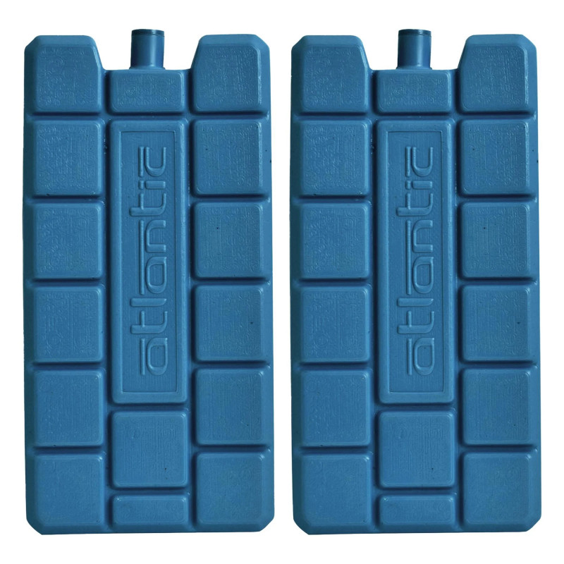 Σετ φορητά ψυγεία + Παγοκύστη ATLANTIC, 30+10 λίτρα, Παθητική, Ψύξη, 2 Ψυγεία 400 ml, BPA Free, Μπλε