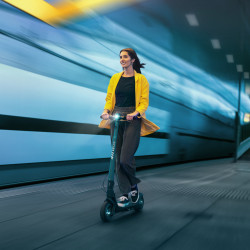 Ηλεκτρικό πατίνι SOFLOW SO2 AIR MAX, Πτυσσόμενο, 10 ίντσες, 36V / 17.4Ah, 500W, 20 km/h, Μέγιστο βάρος 120 kg, Τυρκουάζ