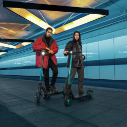 Ηλεκτρικό πατίνι SOFLOW SO2 AIR MAX, Πτυσσόμενο, 10 ίντσες, 36V / 17.4Ah, 500W, 20 km/h, Μέγιστο βάρος 120 kg, Τυρκουάζ