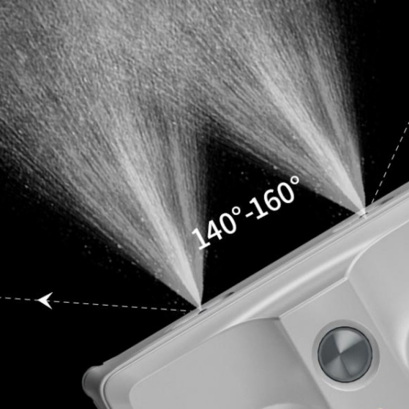 Ρομπότ καθαρισμού παραθύρων HUTT A1, 150 ml, 6000Pa, αισθητήρες AI, τετραπλός ψεκασμός, λευκό