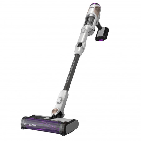 Σκούπα όρθια Shark IW1611EU, 240W, 0.4 l, 60 λεπτά αυτονομία, ανίχνευση άκρων και ρύπων, QuadClean, αντι-αλλεργιογόνα, LED, Λευκό