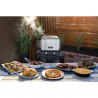 Ηλεκτρικός φούρνος Ninja Woodfire OO101EU, 2400W, 8 προγράμματα, Χρονοδιακόπτης, Οθόνη LED, Αυτόματη απενεργοποίηση, Κόκκινο/Μαύρο