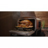 Ηλεκτρικός φούρνος Ninja Woodfire OO101EU, 2400W, 8 προγράμματα, Χρονοδιακόπτης, Οθόνη LED, Αυτόματη απενεργοποίηση, Κόκκινο/Μαύρο